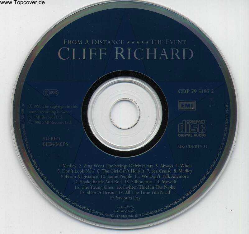 cliff richard  from a distance cd
