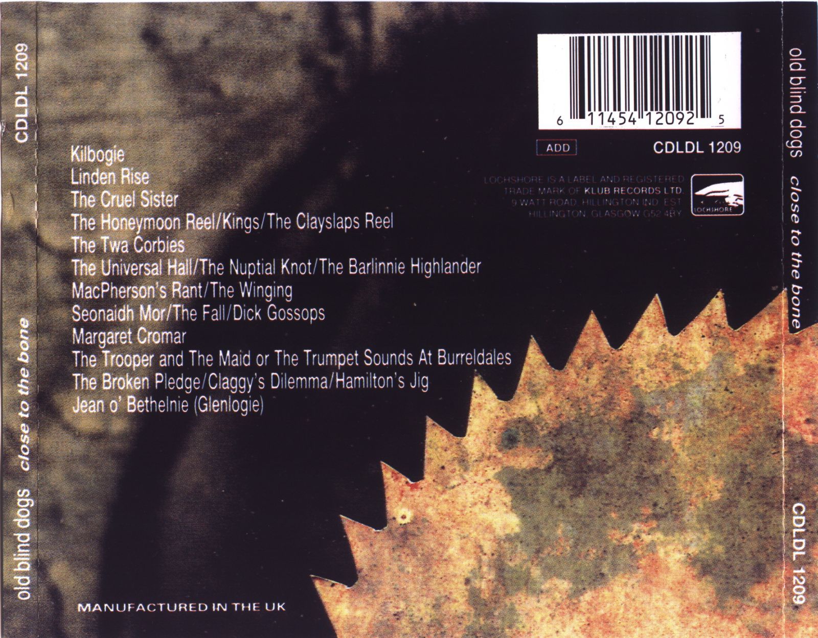 close to the bone old blind dogs 