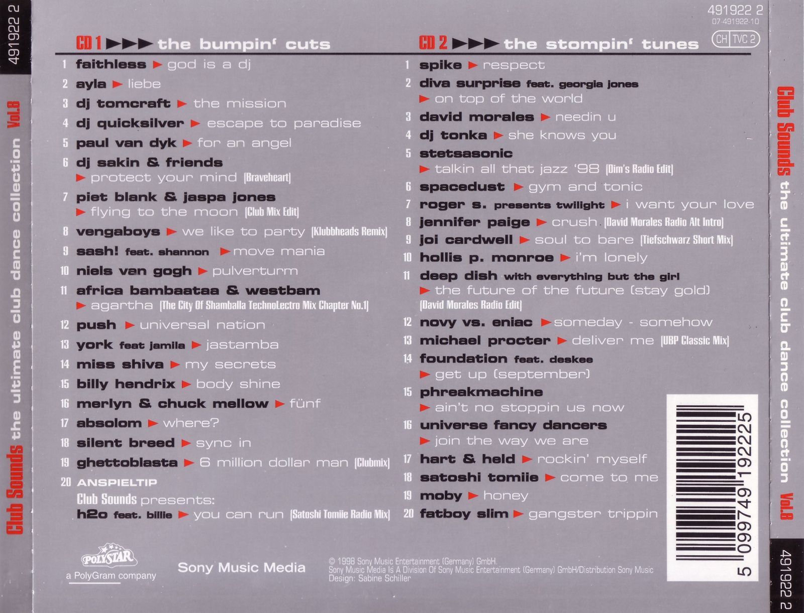 club sounds vol 8 various artists 