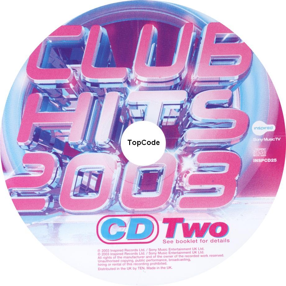 club hits  2003 cd2