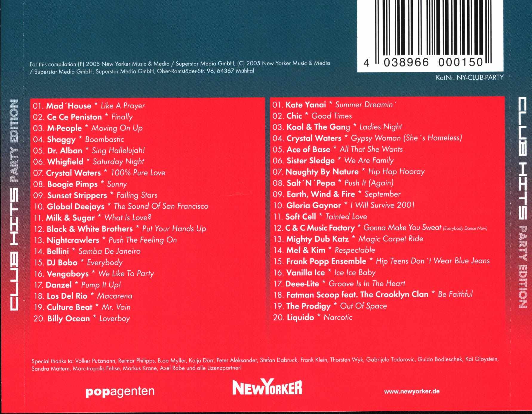 club hits party edition 2005 b