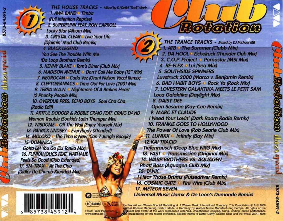 club rotation  ibiza special b