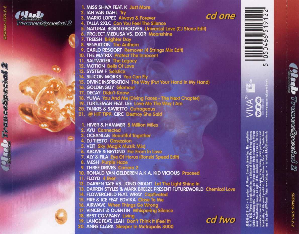 club rotation  trance special 2 b