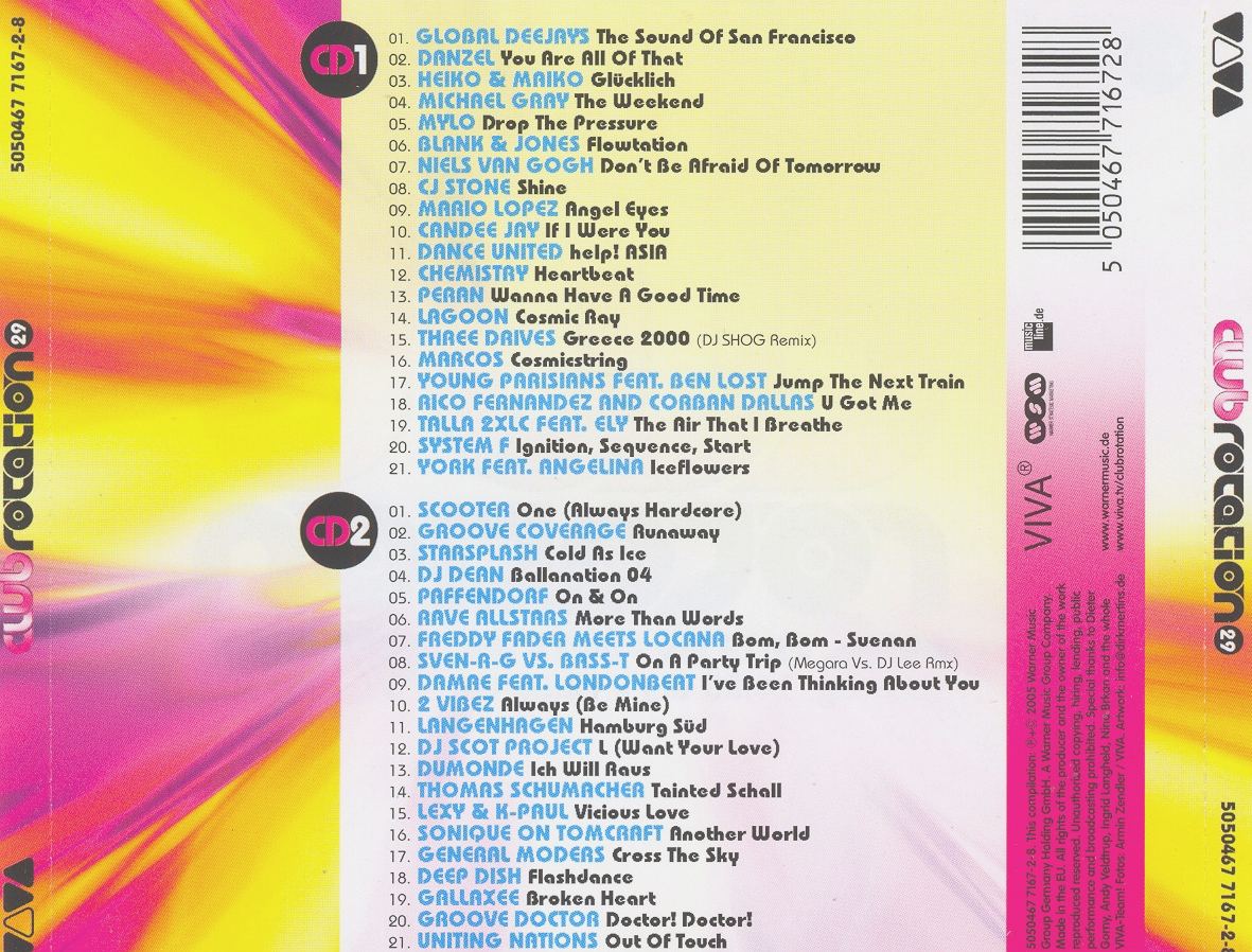 club rotation  vol 29 b