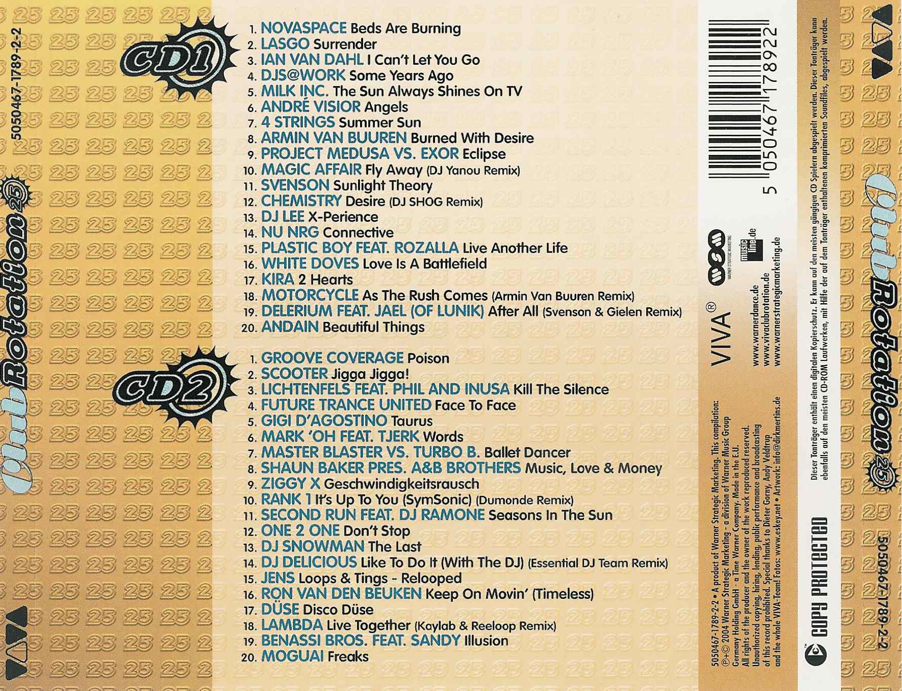 club rotation vol 25 b