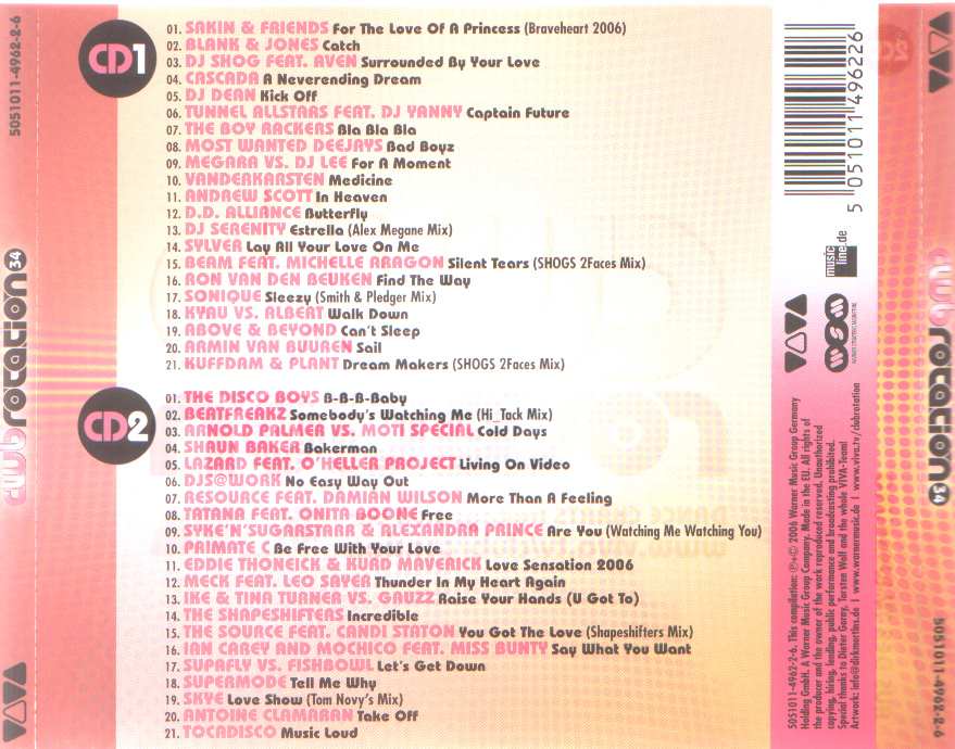 club rotation vol 34 b