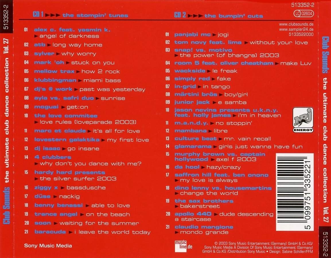 club sounds vol27 b