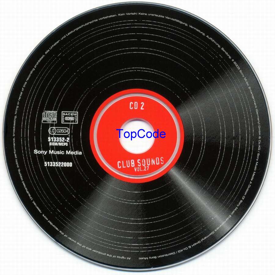 club sounds vol27 cd2