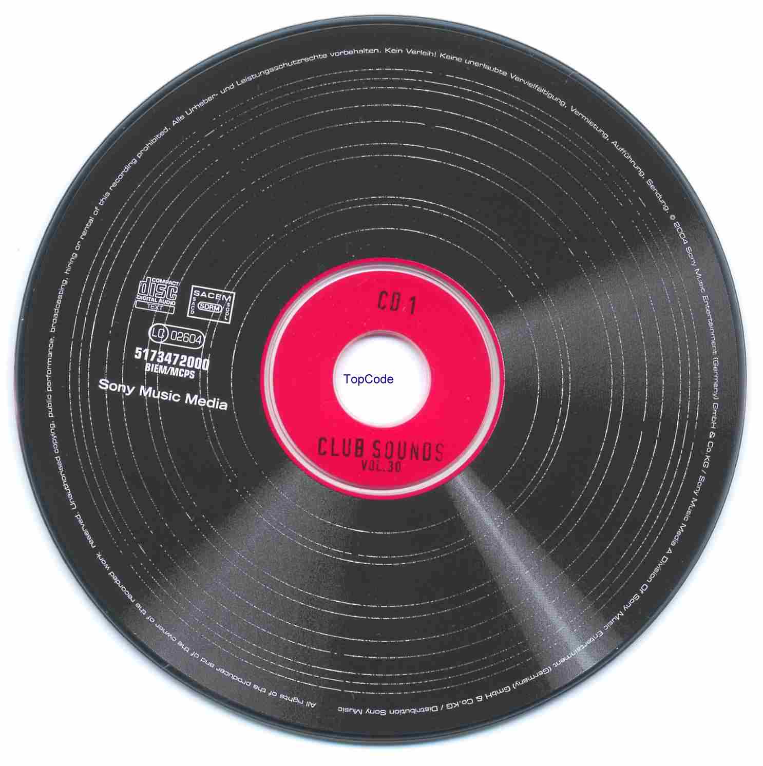 club sounds vol 30 cd