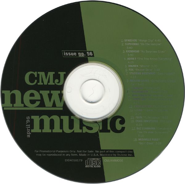 cmj new music monthl adam f 