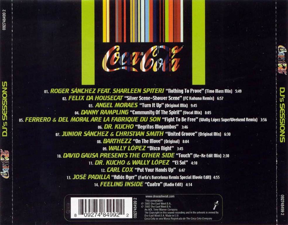 coca cola  dj sessions b