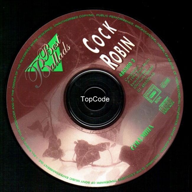 cock robin  best ballads cd