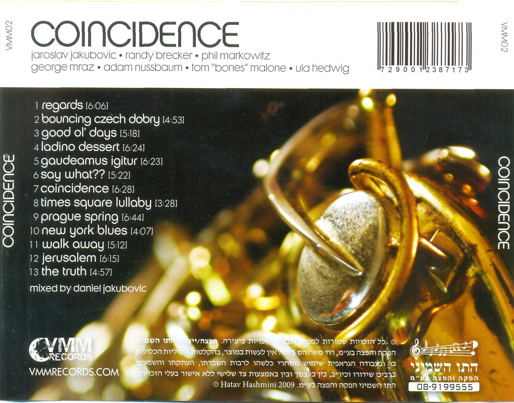 coincidence jaroslav jakubovic  