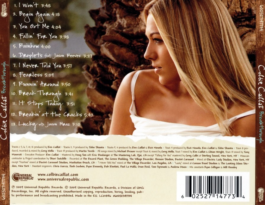 colbie caillat  breakthrough b