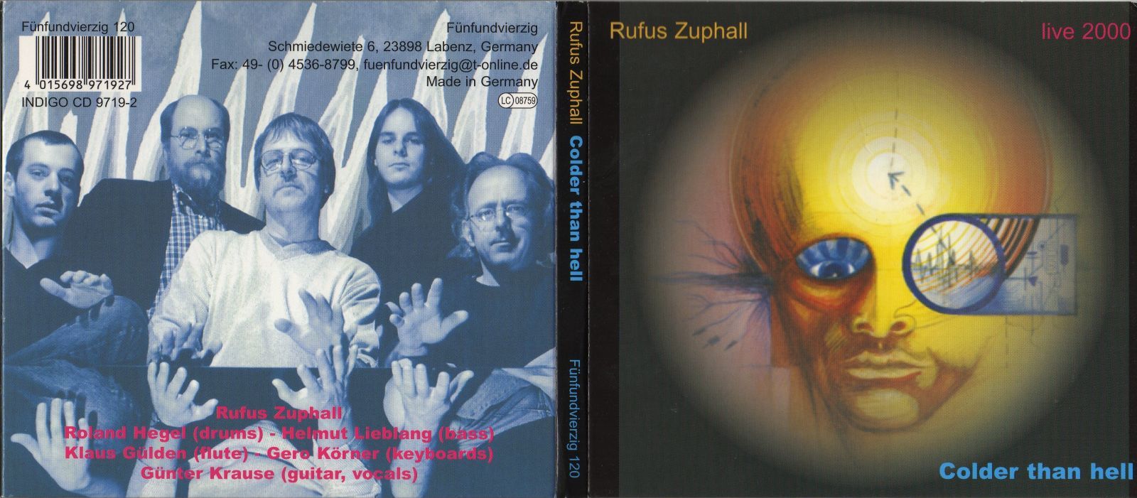colder than hell rufus zuphall 