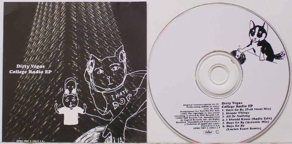 college radio ep dirty vegas 