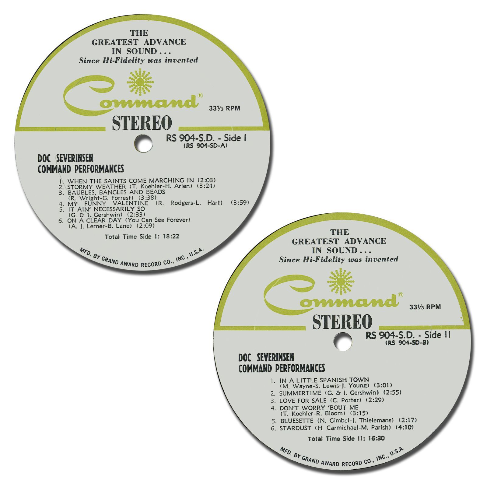 command performances doc severinsen 