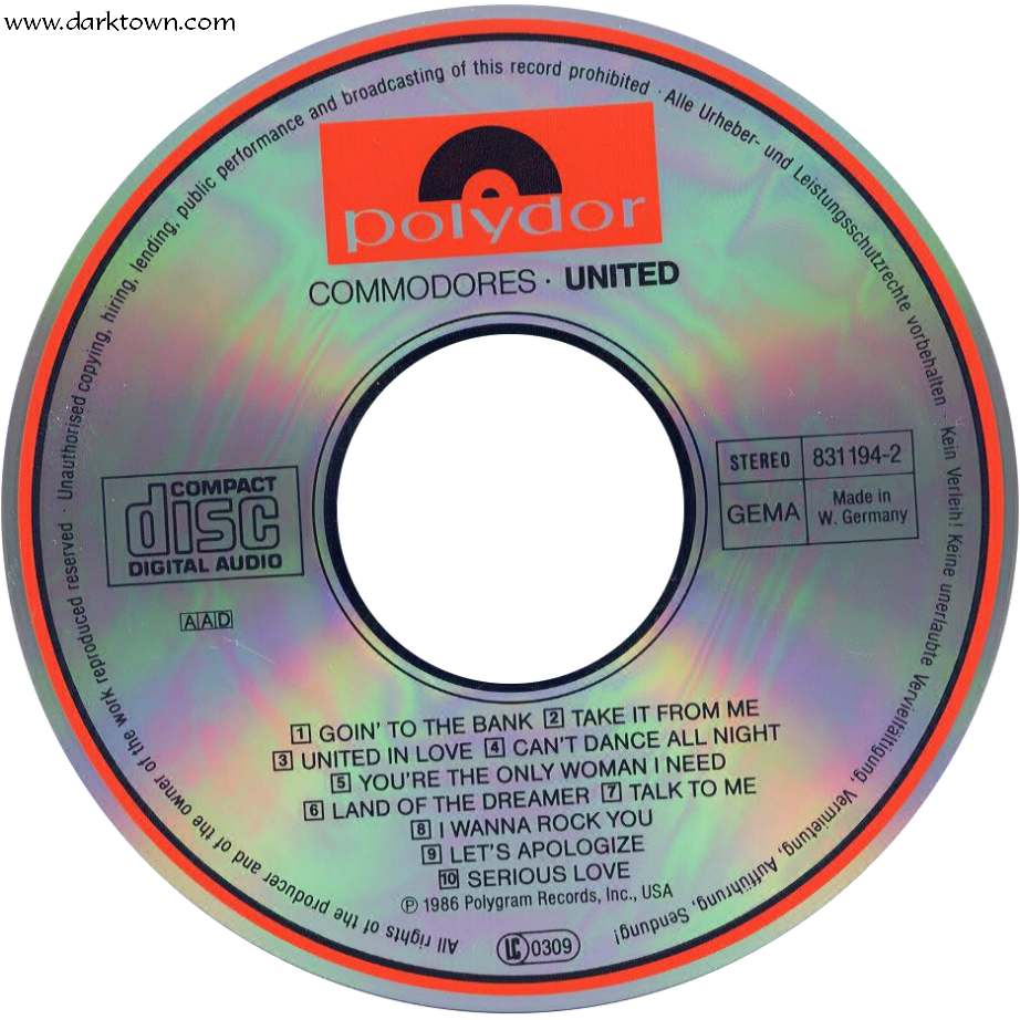 commodores  united cd