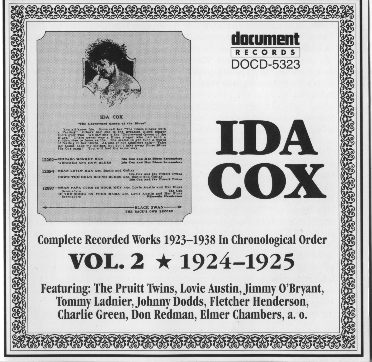complete recorded wo ida cox 