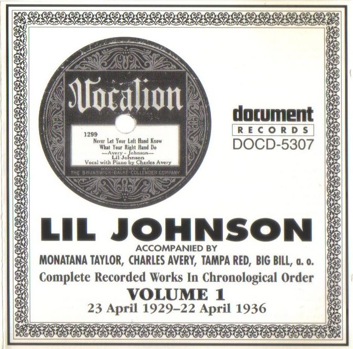 complete recorded wo lil johnson 