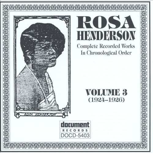 complete recorded wo rosa henderson 
