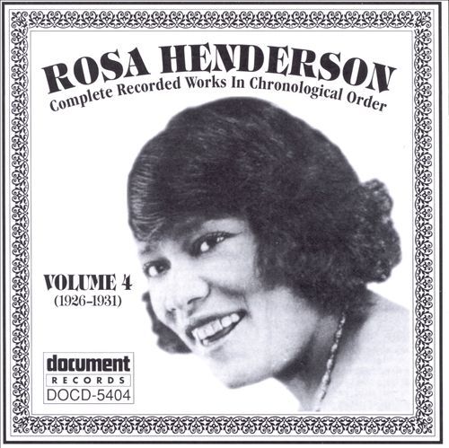 complete recorded wo rosa henderson 