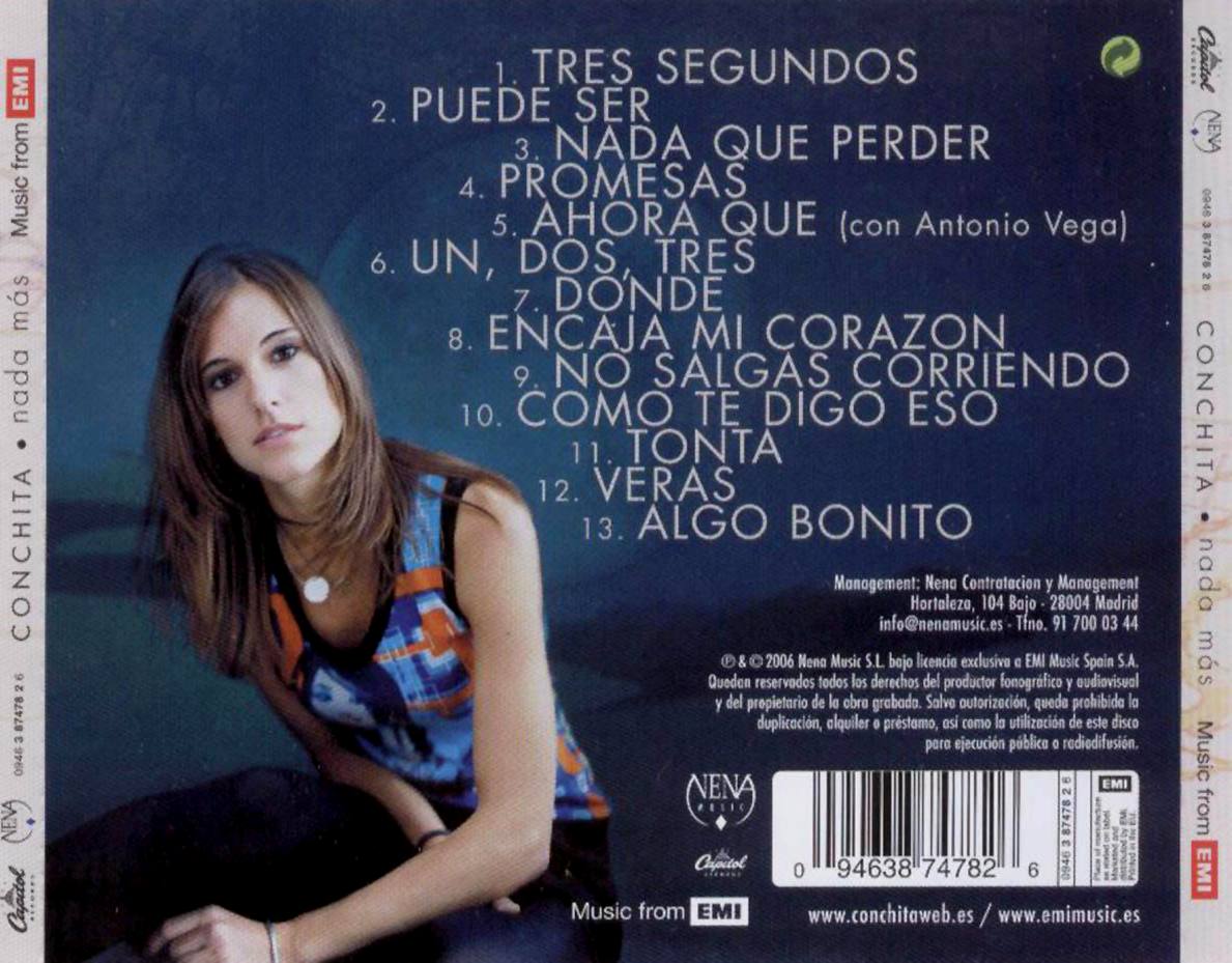 conchita  nada mas b