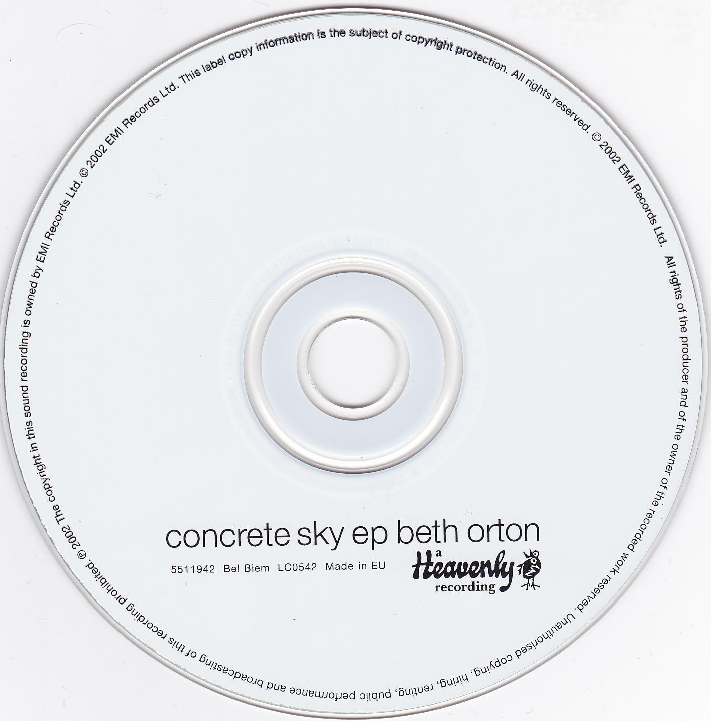 concrete sky ep beth orton 