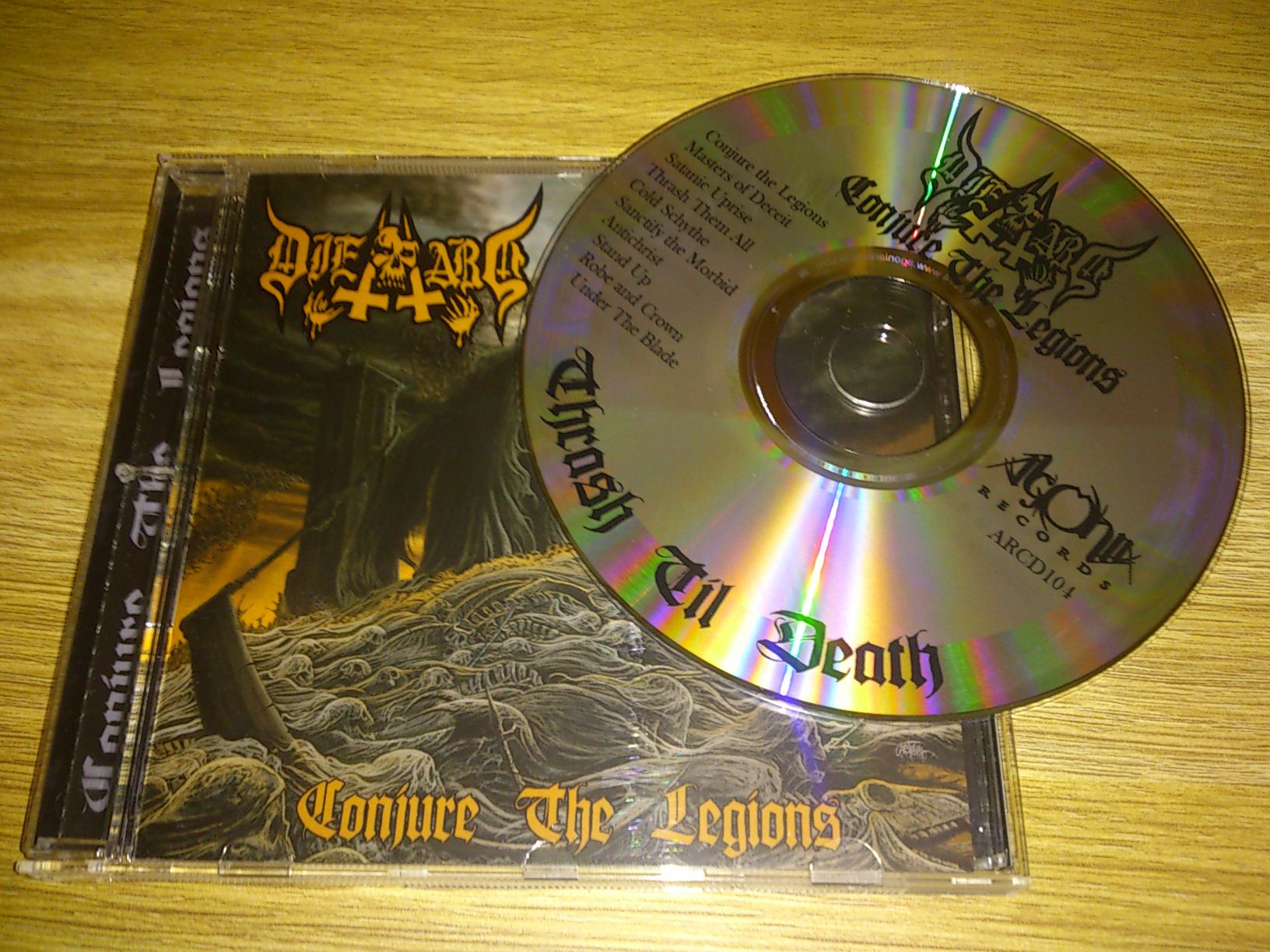 conjure the legions die hard  