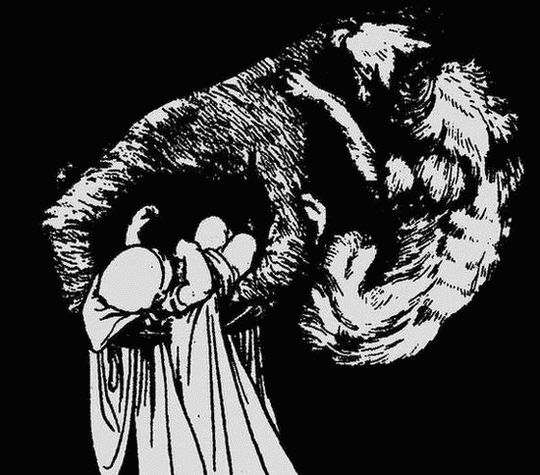 consuming darkness when woods make grav 