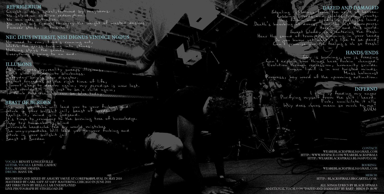 consuming the rests black spirals  