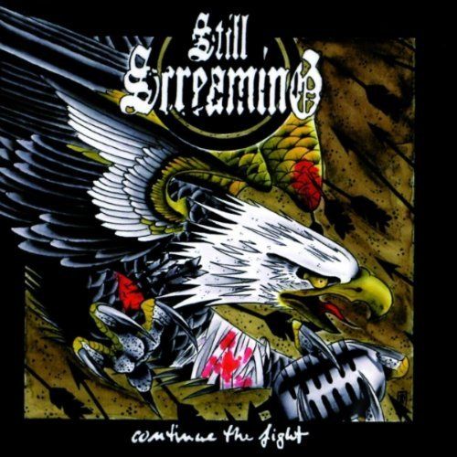 continue the fight still screaming  