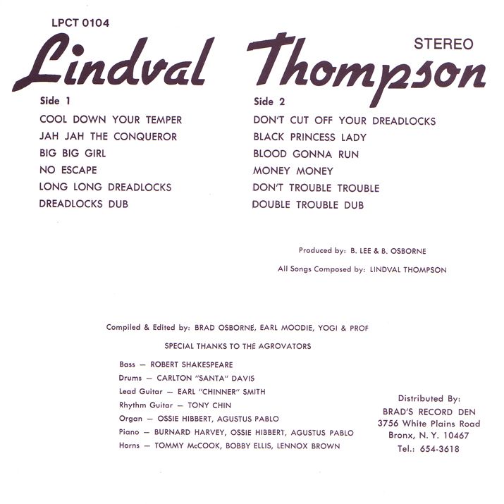 cool down akalong linval thompson 