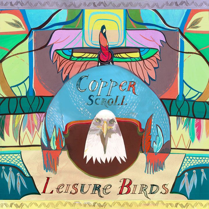 copper scroll leisure birds  