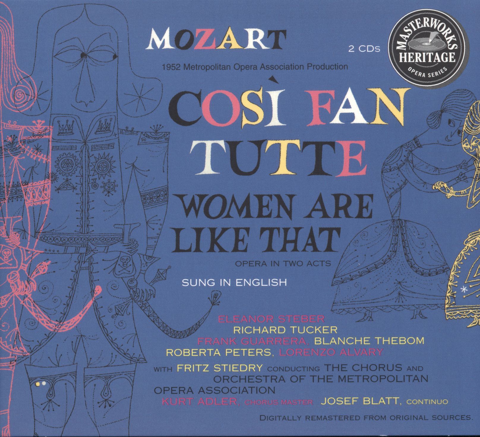 cosi fan tutt the chorus orchest 