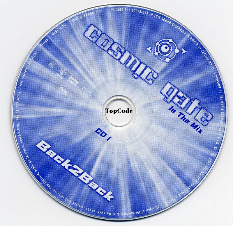 cosmic gate  back 2 back cda