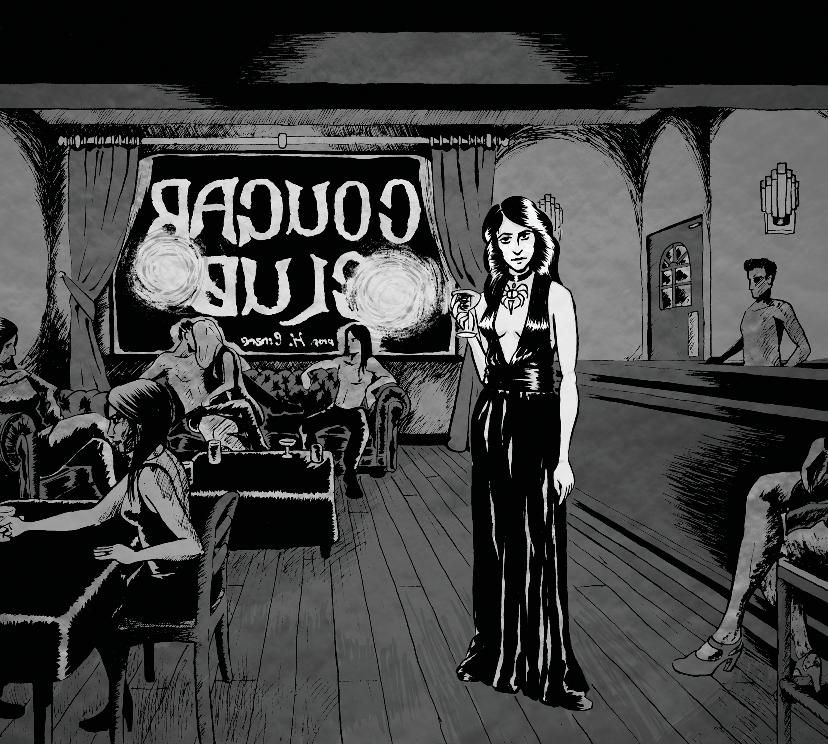 cougar club spider kitten 