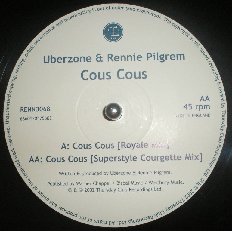 cous cous rennie pilgrem 