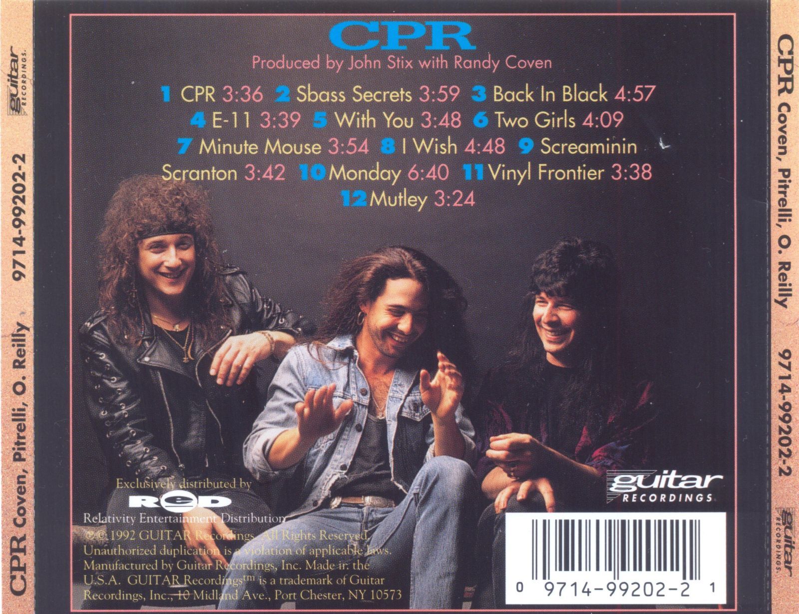 coven pitrelli oreilly cpr 