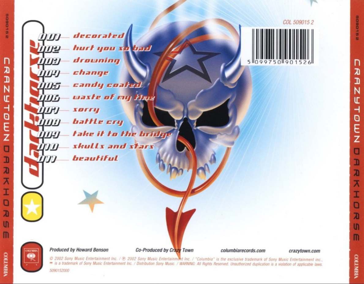 crazy town  darkhorse b