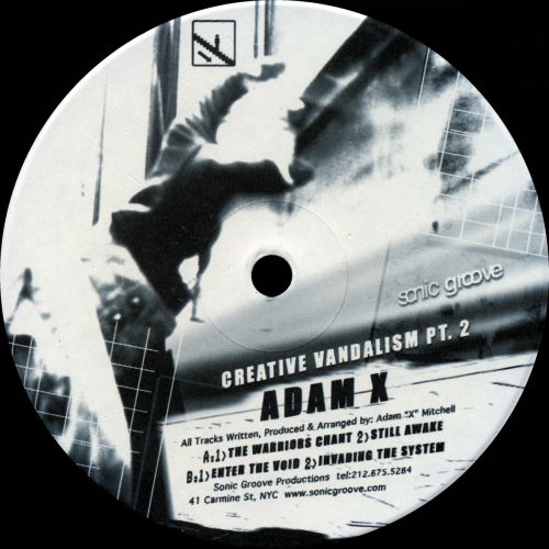 creative vandalism p adam x 