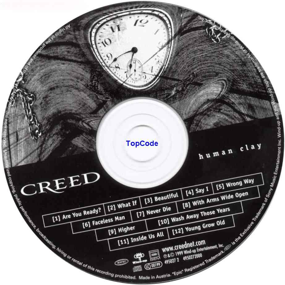 creed  human clay cd