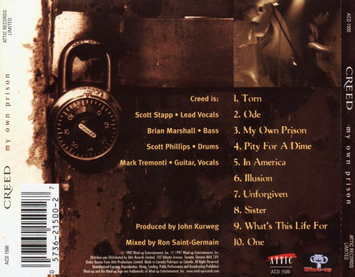 creed  my own prison b