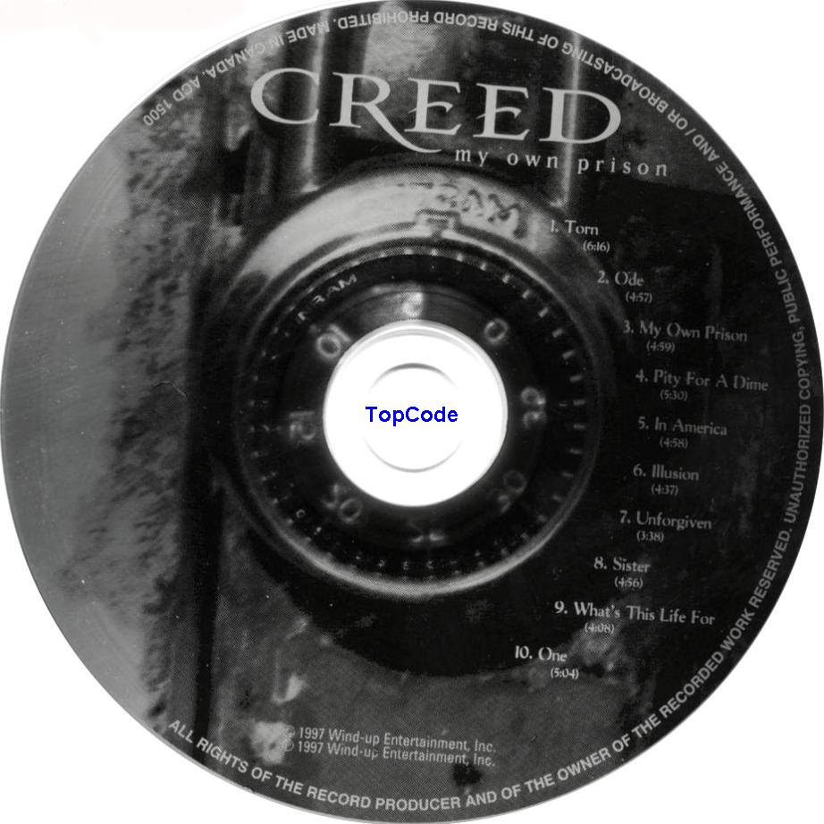 creed  my own prison cd