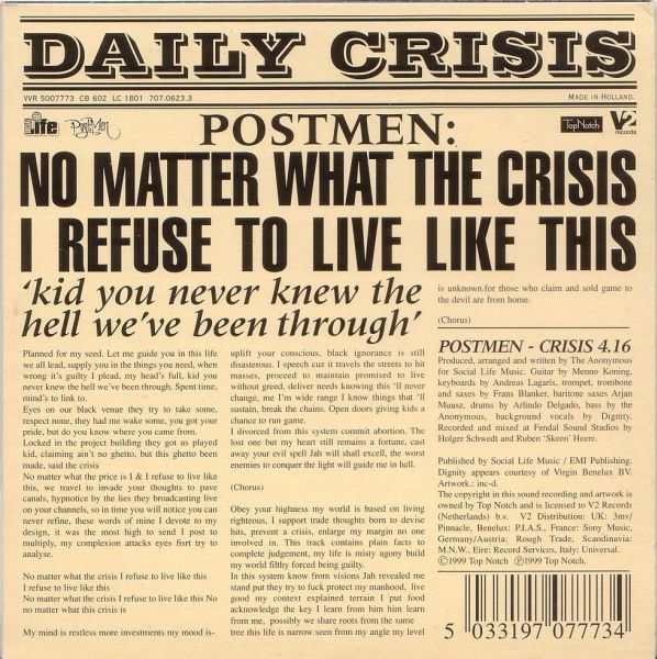 crisis postmen 