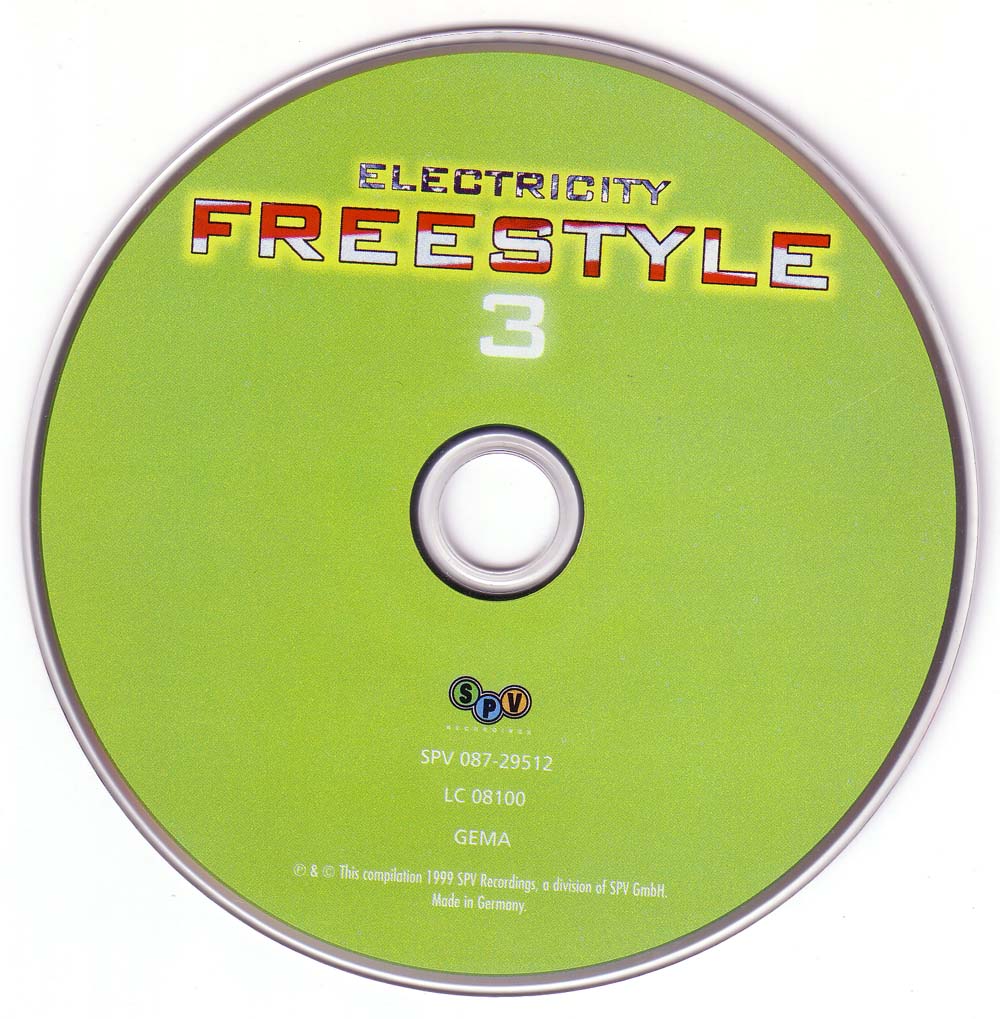 Electricity Freestyle Vol 03 CD