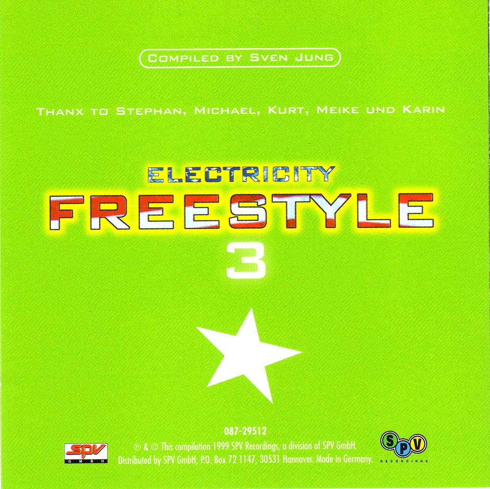 Electricity Freestyle Vol 03 Inlay03