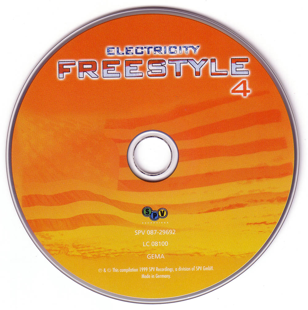 Electricity Freestyle Vol 04 CD