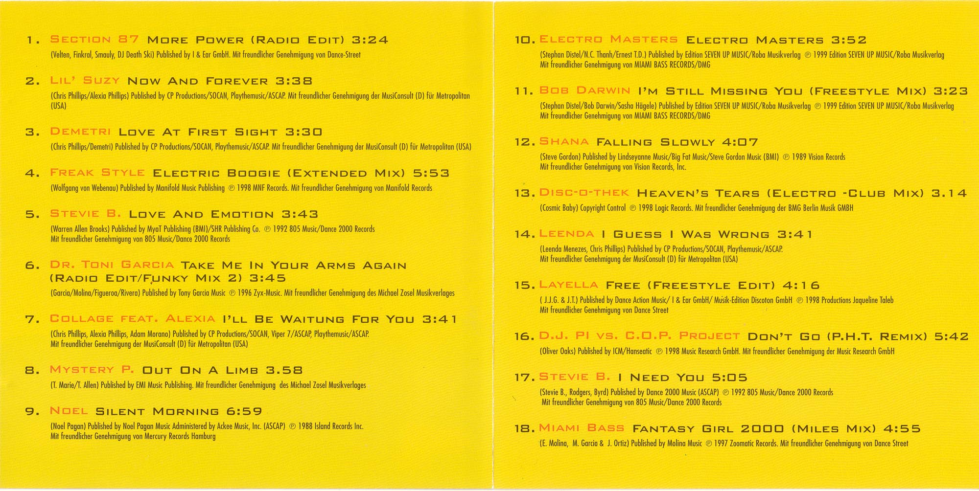 Electricity Freestyle Vol 04 Inlay02