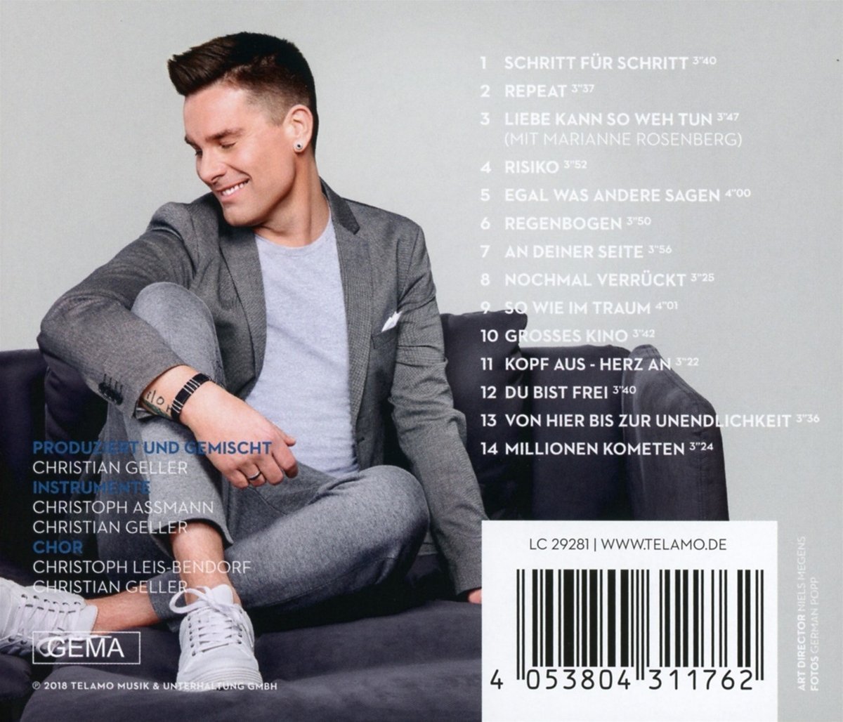 Eloy  Kopf Aus Herz An back 